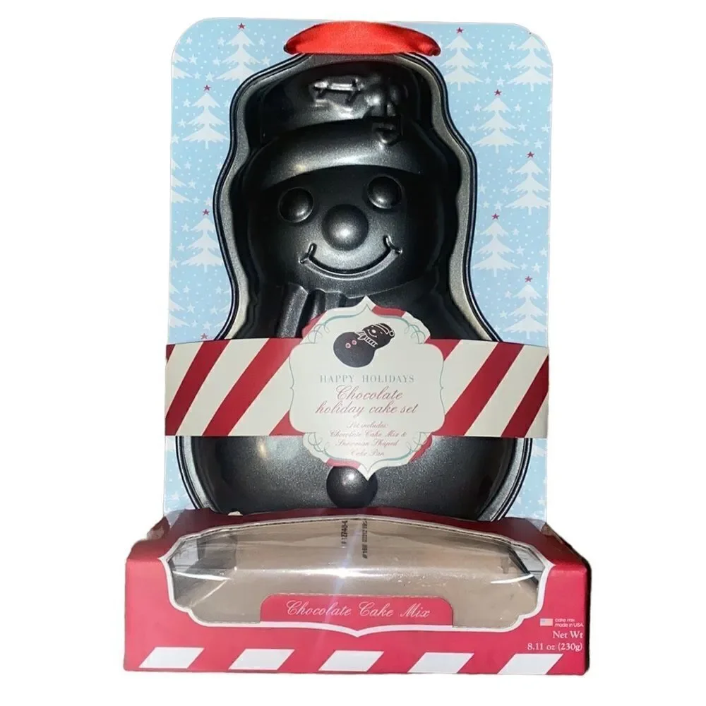 NIB! Chocolate Holiday Cake Set!